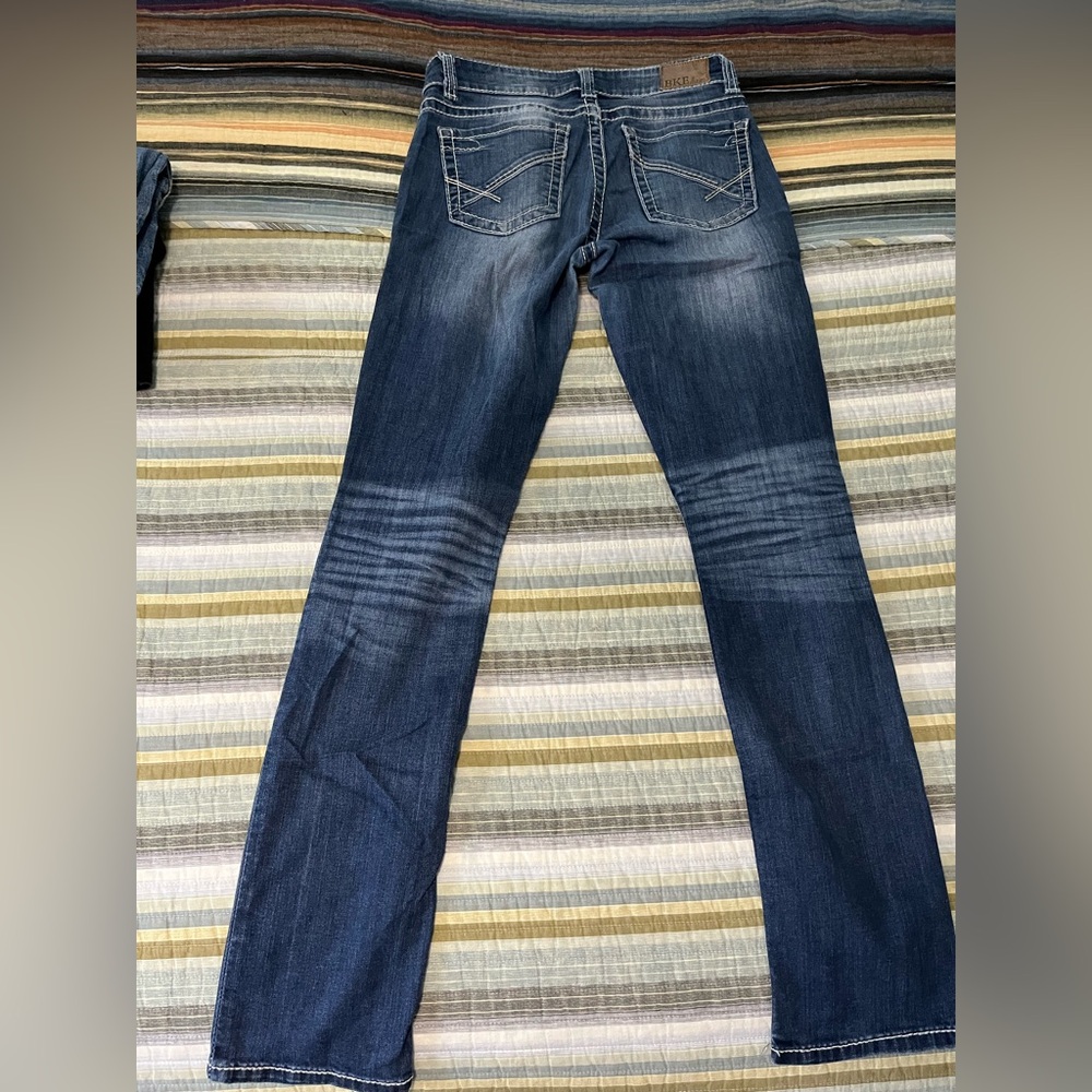 BKE Stella Dark Blue Jeans - Picture 2 of 5
